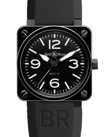 Bell and ross BR 01-92 Automatic Black Ceramic Copy watch